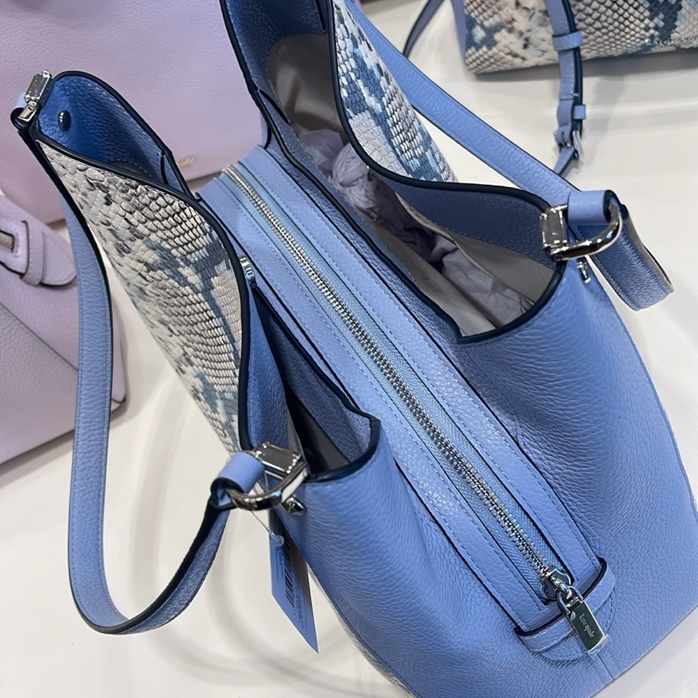 Kate Spade Leila Medium Triple Compartment Shoulder Tote
snake embossed
NWT - Picture 6 of 16